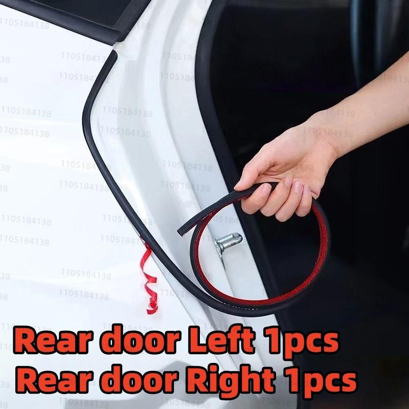 For Mitsubishi Car 2000-2026 Door Seal Strip Rubber Double Layer Sealing Protector Soundproof Strip Dustproof Seal Strip