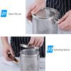Stainless Steel Brine Basket Spice Seasoning Strainer Seasoning Tea Ball Infuser Soup Filter Tool Cooking Strainer Mesh Basket