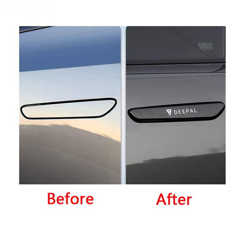 For Changan Deepal S7 S07 2024-2026 Door Handle Sticker Door Handle Decorative Protective Sticker Automobile Supplies