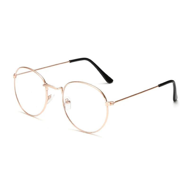 Reading Glasses Metal Round Frame Vintage Men Women Presbyopia Eyeglasses Unisex Eyewear Optical Spectacles Male Goggle
