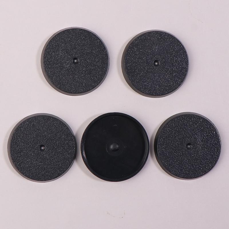 5Pcs 25Mm/32Mm/40Mm/50Mm/60Mm Round Bases For Miniature Table Games Tabletop Game Base Modeling Model Kit Diorama