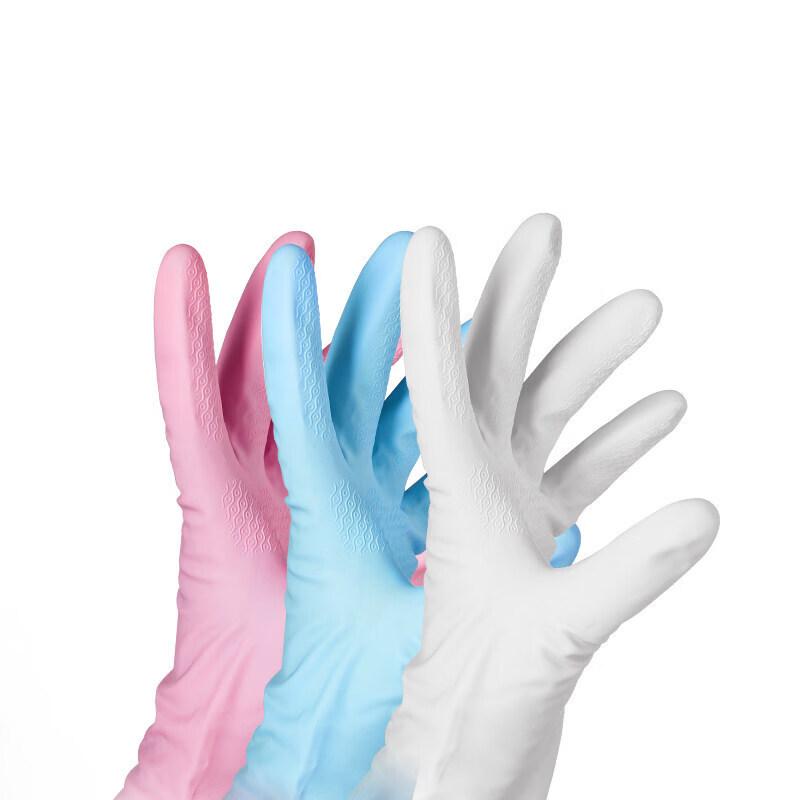 CHAHUA Durable Household Thin PVC Cleaning Gloves