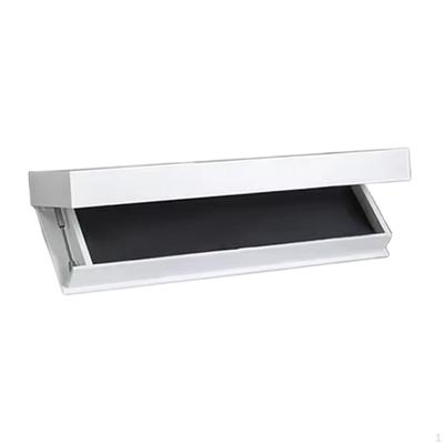 Étagère Murale Cachée Meuble Rangement Bois Décoration Maison Montage Tiroir pour Salon Appartement
