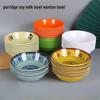 Yujia Melamine Inverted Rim Serving Bowl