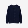 Mind Bridge Wool Blend Round Neck Semi-Overfit Cardigan