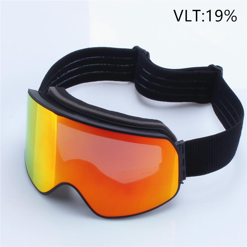 Gafas de esquí grandes para snowboard, para mujer y hombre, gafas de esquí, protección contra la nieve UV 400, gafas para adultos, doble antivaho cilíndricas