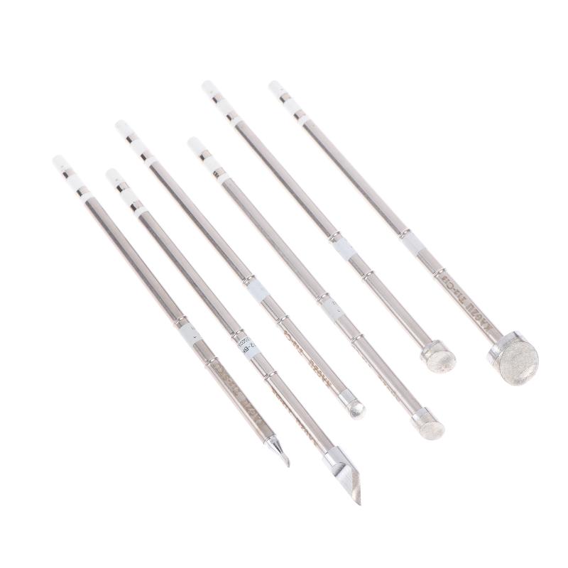 T12-Bk/Sku/C6/C8/C10/C15 Series Welding Iron Tips Oled&Stc-Led T12 Soldering Station P9/M8/9501 Handle Rework