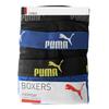 Puma Bokserki Męskie Blue Black Bawełna 3 Pak