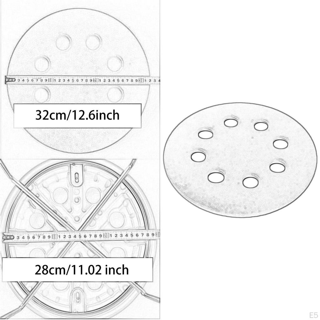 Siedzisko zamienne do stołka barowego, Płyta siedziska krzesła, Łatwa instalacja, Oddychające na bar, do domu, do jadalni