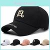 Fashion Baseball Cap With Embroidered Letters For Unisex Spring Autumn Style
