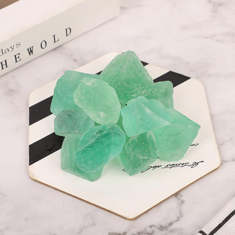 Green Fluorite Crystal Aromatherapy Diffuser Stones for Home Decoration