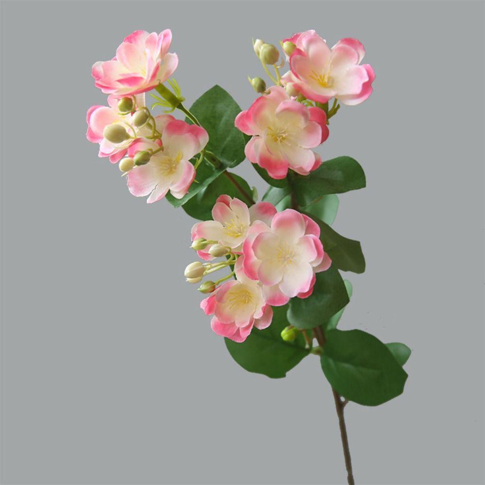 Lifelike Simulation Jasmine Long Stems Fake Flowers Artificial Silk Jasmine Flower  Home Office
