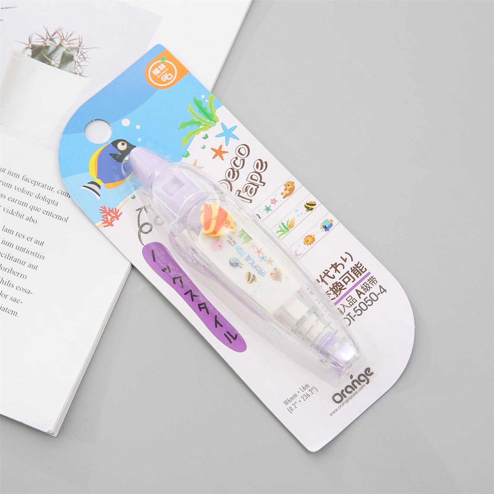 

Мультфильм декоративная лента ручка DIY фотоальбом корректирующая лента декоративная лента