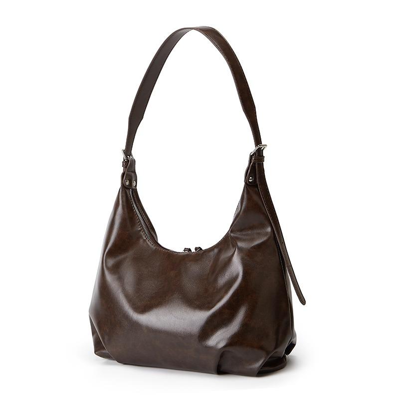 Wasteland style retro underarm bag women's autumn and winter new lazy fashion tote bag large capacity messenger bag
