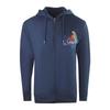 Cavalli Class Mens Tiger Logo Full Zip Hoodie
