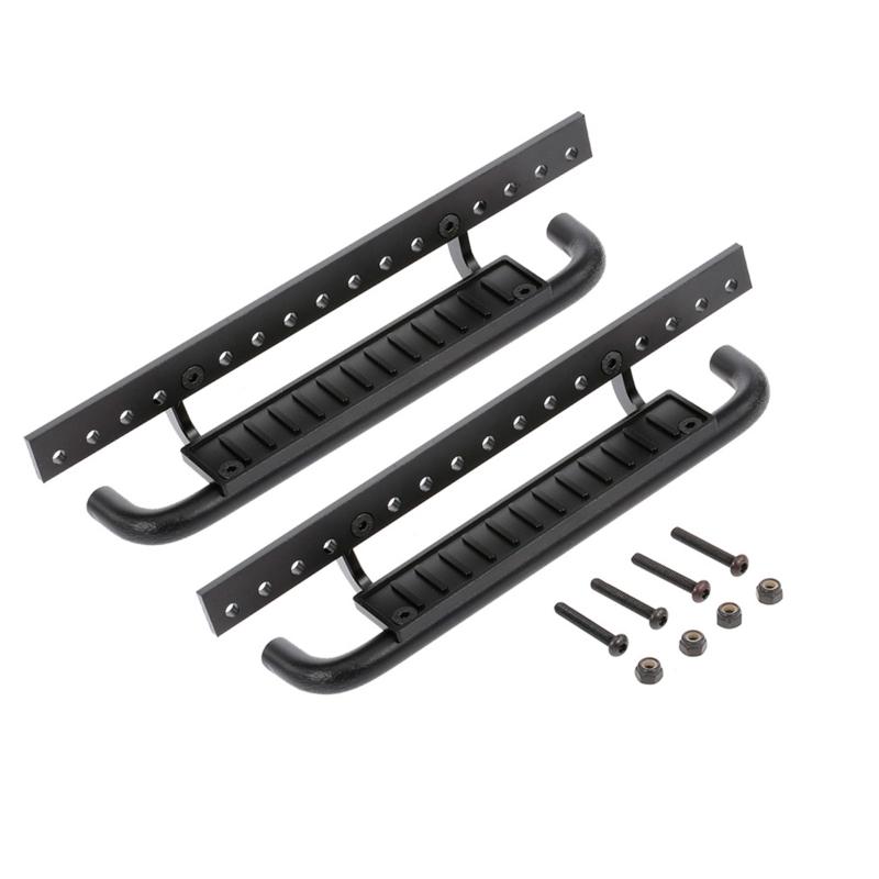 

Upgrade Metal RC Pickup Truck Slider Foot Pedal Replaceable Car Pedal Easy Assembly Device Part of 1/10 Scaled WPL D90 1