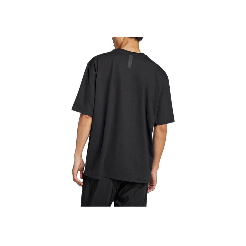 Adidas Z.N.E. Soft Comfortable Fashionable Versatile Short Sleeve T-Shirt Men Tops Black JJ1151