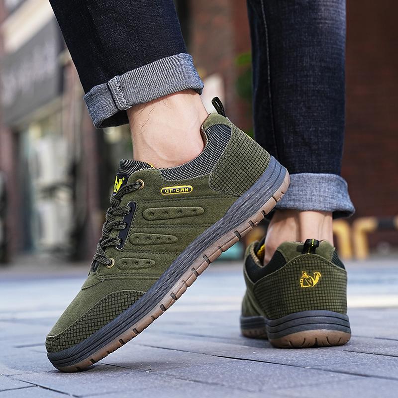 Herren Übergröße Rutschfest Modisch Retro Outdoor Wander- und Bergschuhe Sport- und Freizeitschuhe für Herren