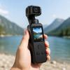 Caméra Vlog 4K WiFi EIS 60 FPS Compacte avec Microphone et Accessoires – Caméra Piéton Création de Contenu avec Rotation 270°