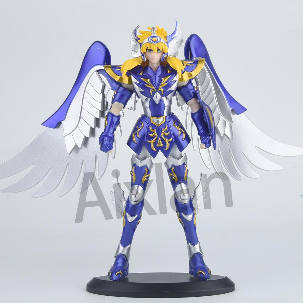 Aixlan 5PCS SET Saint Seiya Figure God Tenma God Hyoga 19CM  Saint PVC Action Figure Amine Toy Birthday Gift Ollectible Figurine