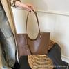 Tote bag women's large-capacity simple shoulder bag bag new texture fashionable work commuter bag women's bag
