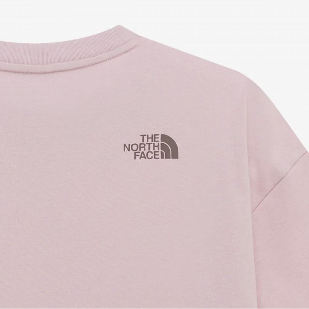 The North Face White Label Retro Short Sleeve Round Tee Pale Pink