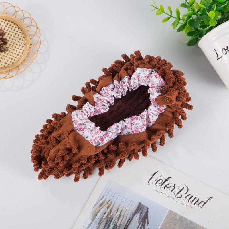 Verdickte SpitzenschuhüberzügeMoppschuhüberzüge Reinigungs- und Mopp-Hausschuhe