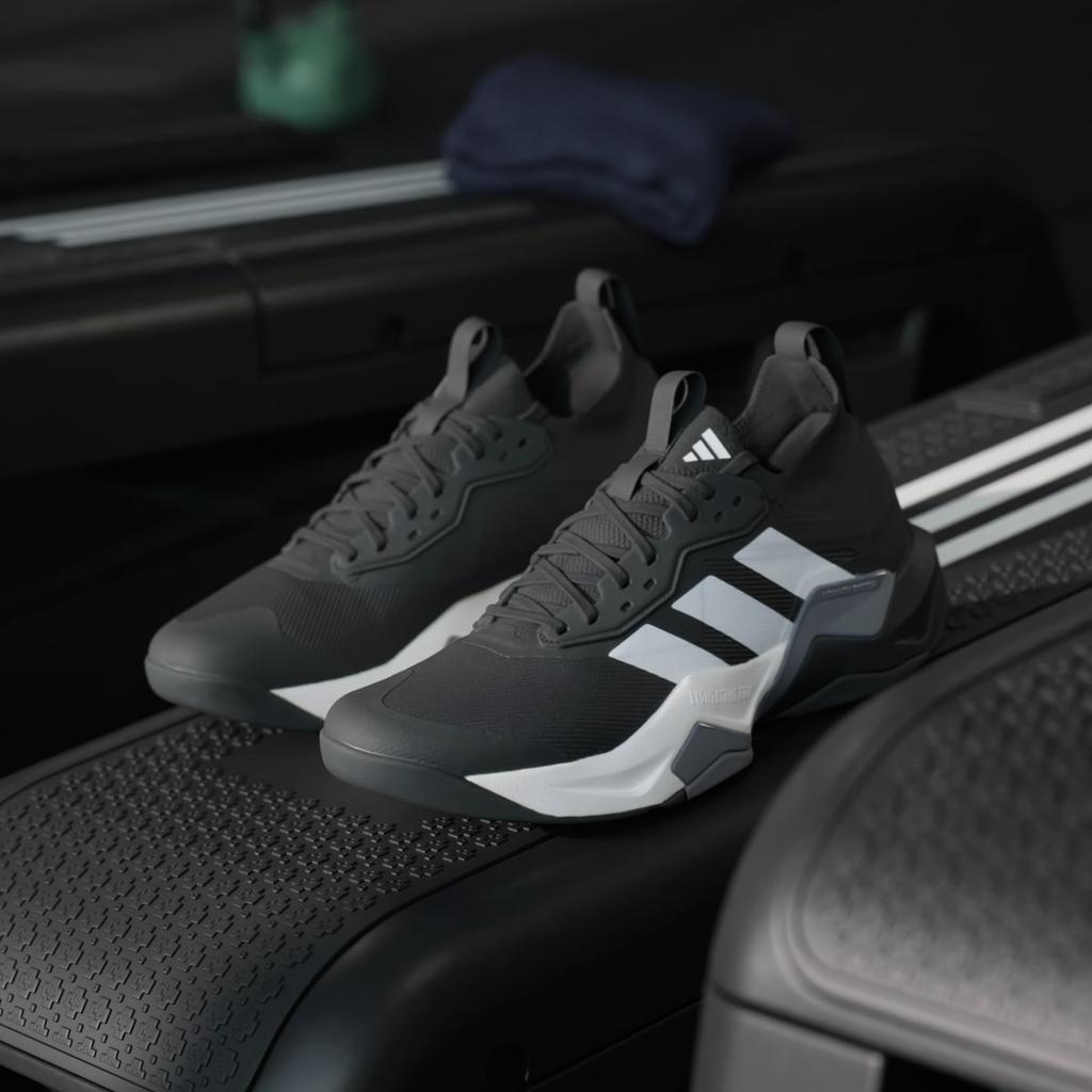 adidas Rapidmove ADV 2 HIIT Training Shoes IH5242 Men's Performance Sports Shoes Core Black / Cloud White / Grey