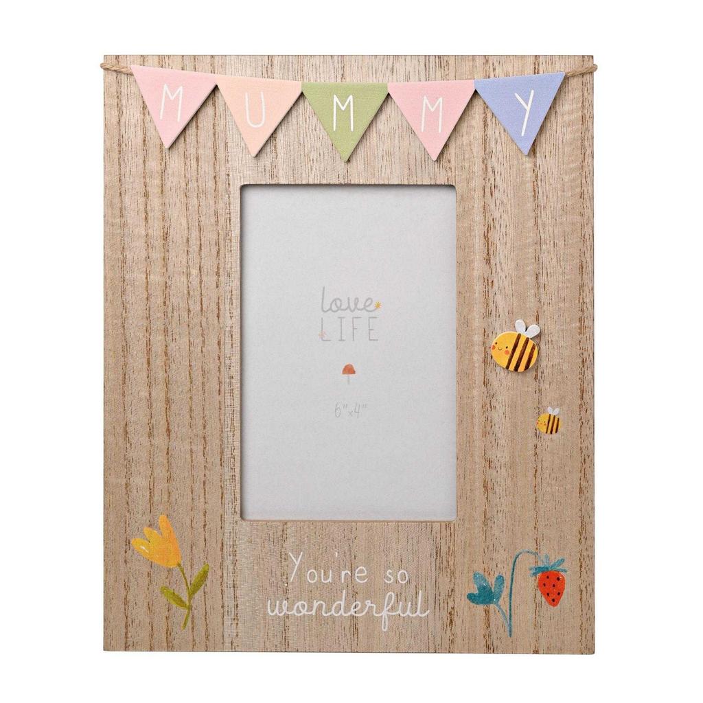 Feiern Mama Wimpelkette Fotorahmen