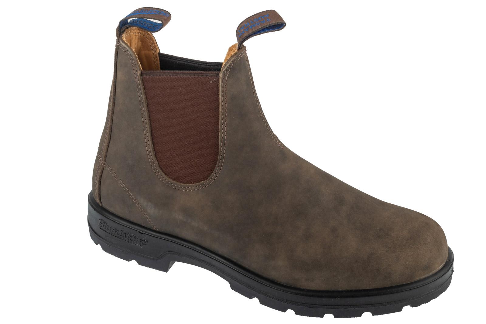 Blundstone Chelsea Boot, Unisex braune Chelsea Boots 44 braun