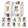 1/2 Rolls Notebook Sticker Pet Theme Copper Plate Paper Cat Dog Printing Decals Laptop Mobile Phone Case Decor