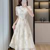 La Chapelle New Chinese Style A-Line Cheongsam Dress