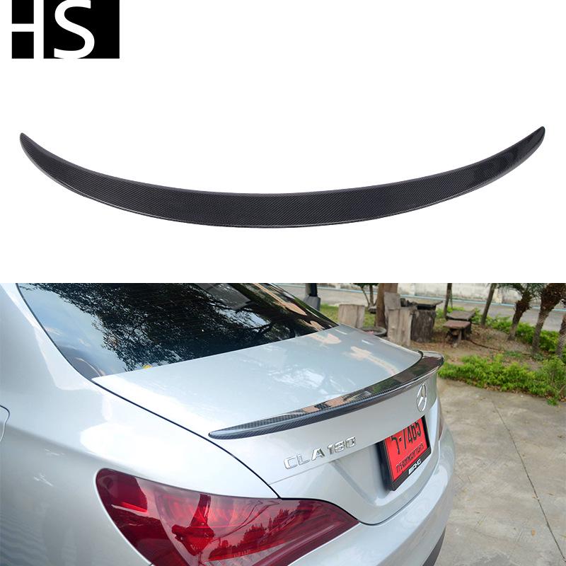 Mercedes-Benz CLA W117 AMG Style Carbon Fiber Rear Wing Spoiler for Ages 14-20