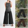 Elastic Waist Cotton Linen Loose Casual Pants for Women - Spring/Summer Collection