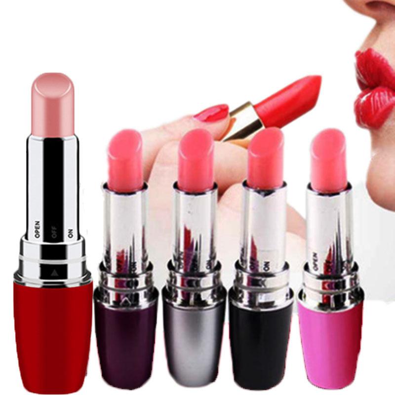 Discreet Mini Lipstick Vibrator G Spot Stimulators Electric Vibrating Waterproof Masturbate Massager Sex Toy Product for Women
