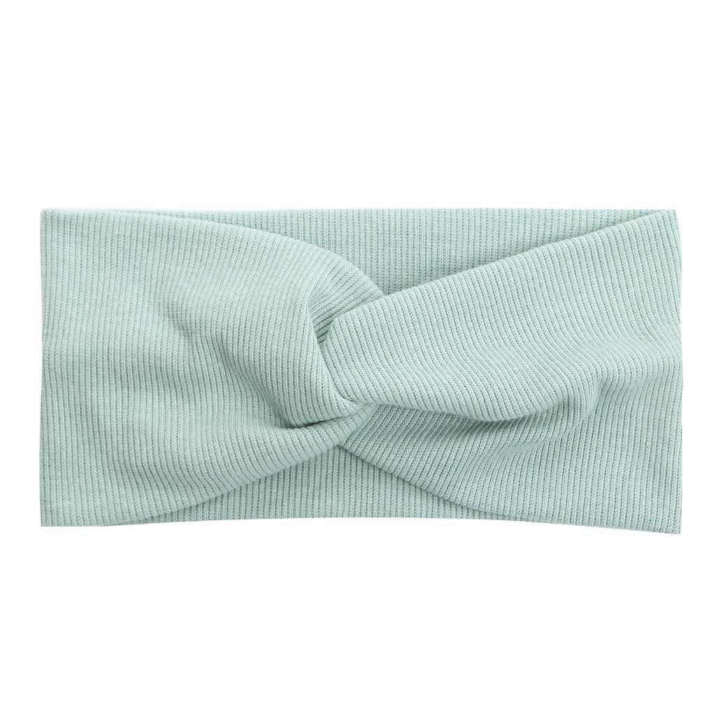 Thread elastic cotton front cross hair band Yoga headband makeup and wash headband