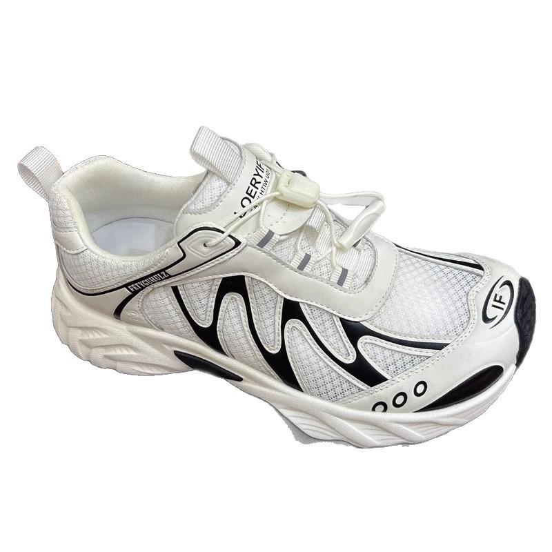 Leather platform German training shoes women's 2025 new popular shoes women's shoes sports shoes women's summer thin breathable mesh