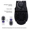 Portable Electric Heater Mini Radiator Plug In Wall with Remote Control Fast Heating Hand Warmer for Room Office Desk Use