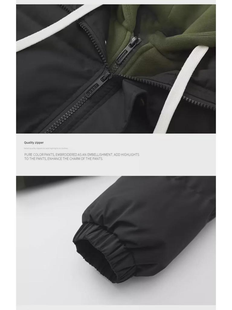Women's Unisex Milky Down Short Winter Coat - Loose, Thick, Fashionable Large Size