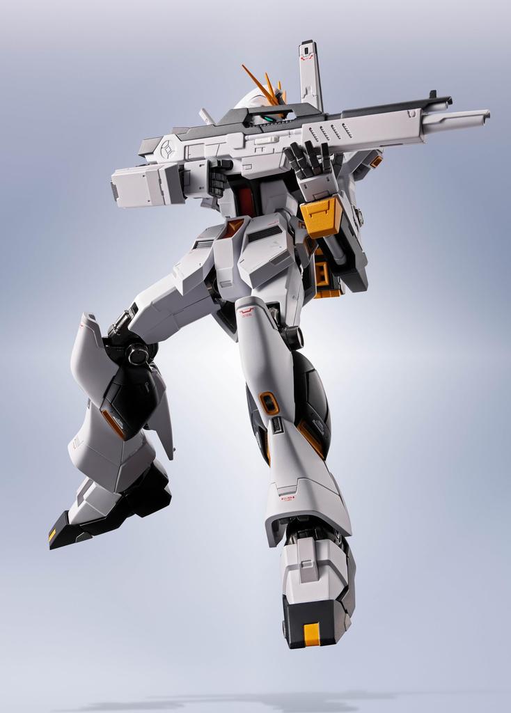 TAMASHII NATIONS METAL ROBOT SPIRITS Mobile Suit Counterattack Nu approximately and PVC action figure Gundam Char's Gundam, 150mm, ABS, die-cast,
