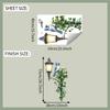 Street Lamp Bird Green Leaf Bedroom Living Room Entrance Hall Home Background Beautification Wall Stickers