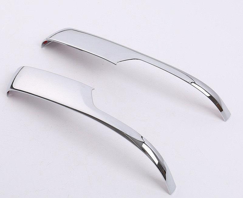 Toyota Prado Land Cruiser Rearview Mirror Backup Camera Anti-Scratch Cover with Bright Strip Modification