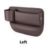 Organizzatore da Fessura per Sedile Auto Scatola Portaoggetti Tasca Multifunzione Universale Portafoglio Chiavi Carte Portabicchieri Porta Telefono Accessori Interni Auto