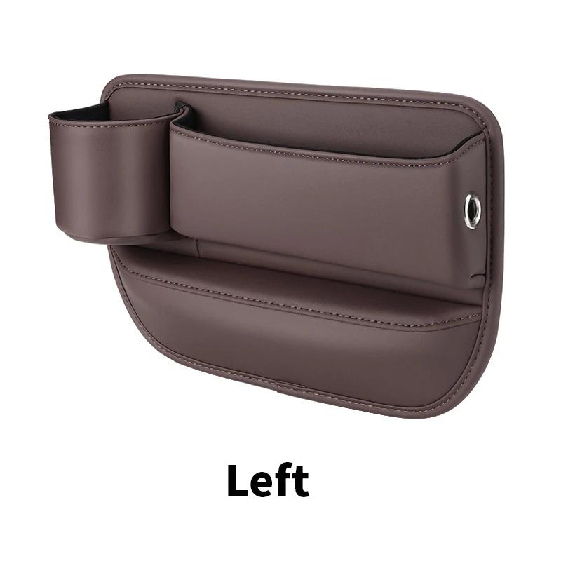 Organizzatore da Fessura per Sedile Auto Scatola Portaoggetti Tasca Multifunzione Universale Portafoglio Chiavi Carte Portabicchieri Porta Telefono Accessori Interni Auto