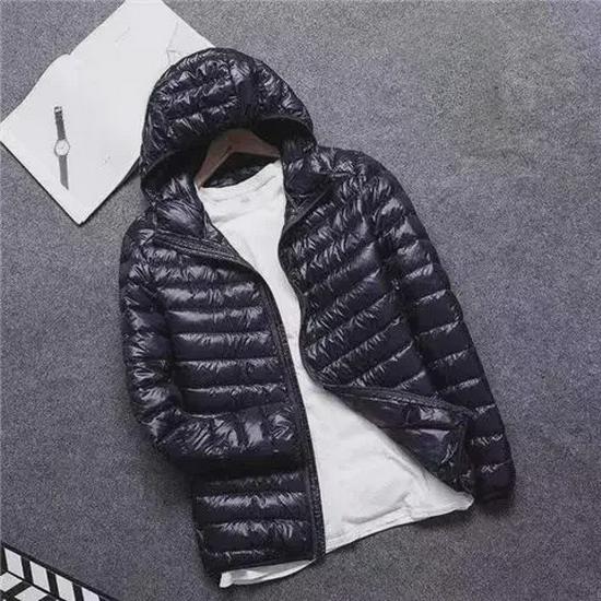 

Легкая стеганая куртка с хлопковой подкладкой для мужчин больших размеров на осень/зиму M