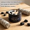 1pc EVODUCK new moon Scented Candles 3oz Law of Attraction Manifestation Energy Boosting White Sage Christmas Scented Candle