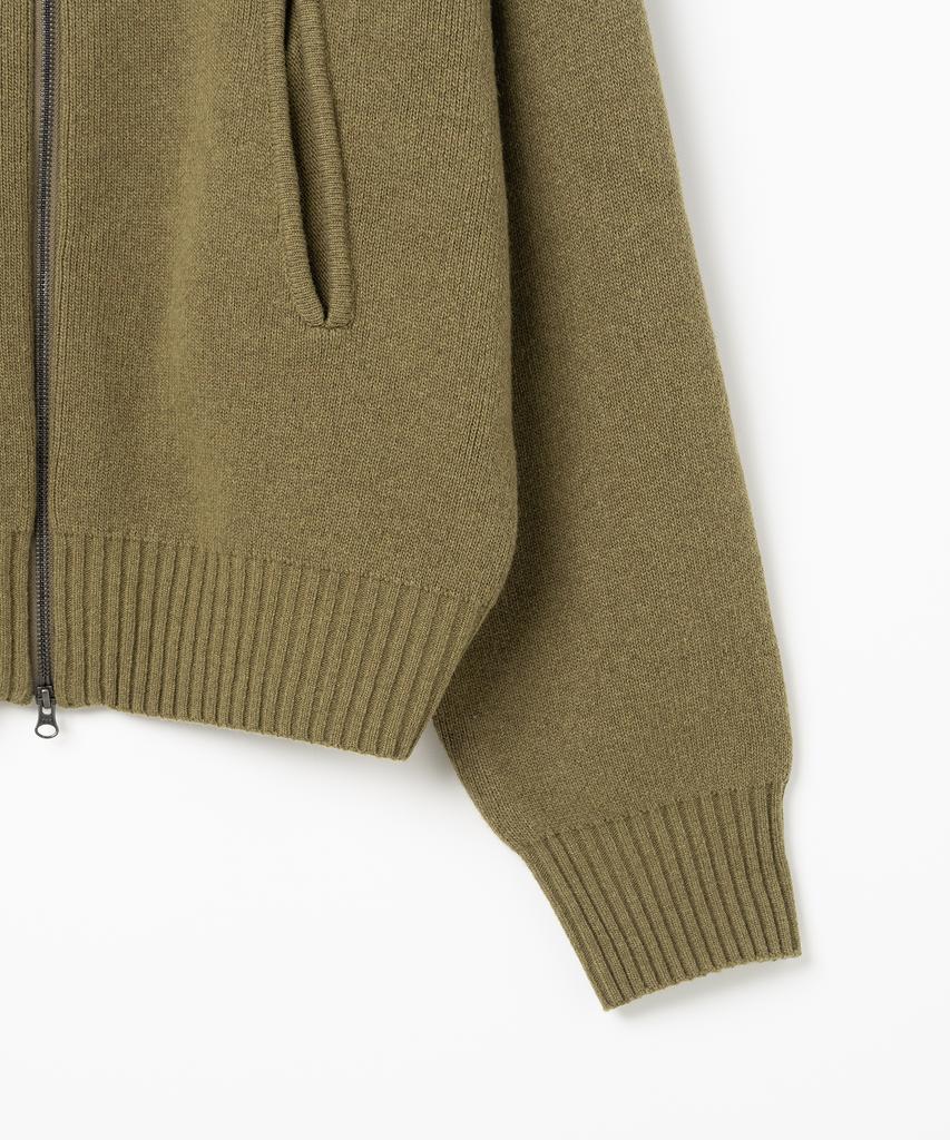 Millo Archive Jacquard Knit Blouson [Khaki]