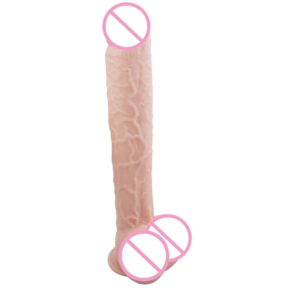 Extra dlouhý velký penis imitace zvířecího penisu Mužská a ženská masturbace a zábavné produkty – vestibulární a anální zátky