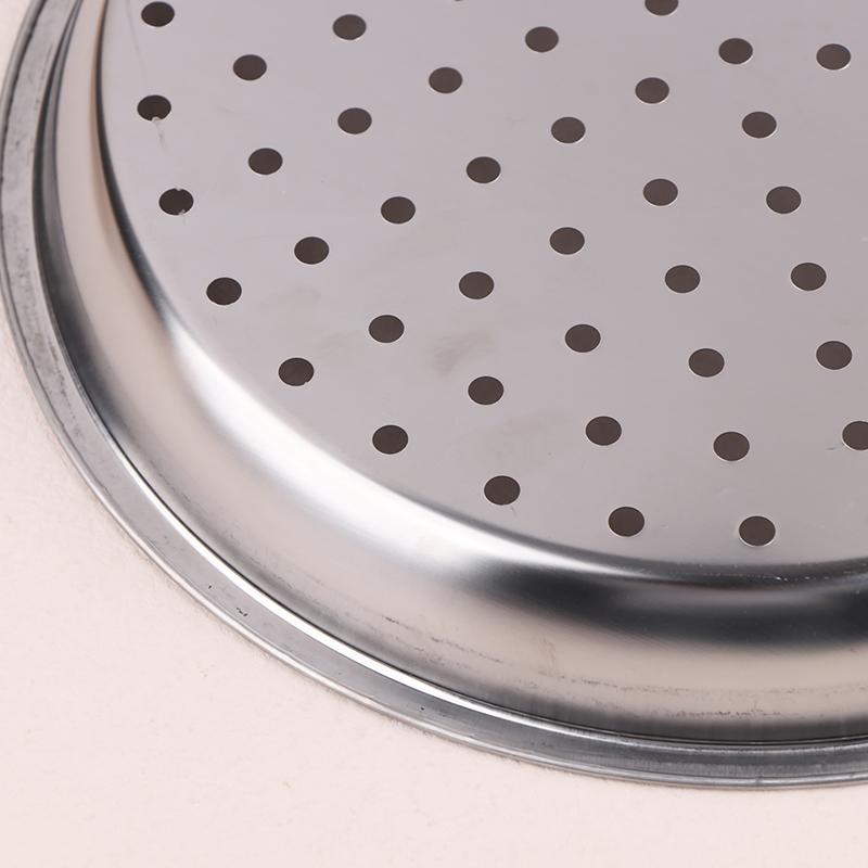 28/30/32/34Cm Stainless Steel Round Steamer Durable Dumplings Fish Steaming Tray Thickened Steamer Kitchen Cooking Gadgets