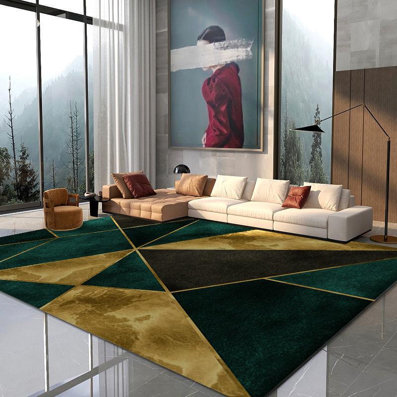 

Скандинавський Килим Кімната Повний Магазин Вітальня Диван Чайний Плед Великий Спальня Веранда Протиковзкий Легка Розкіш Домашній Килимок для Підлоги 100*200cm